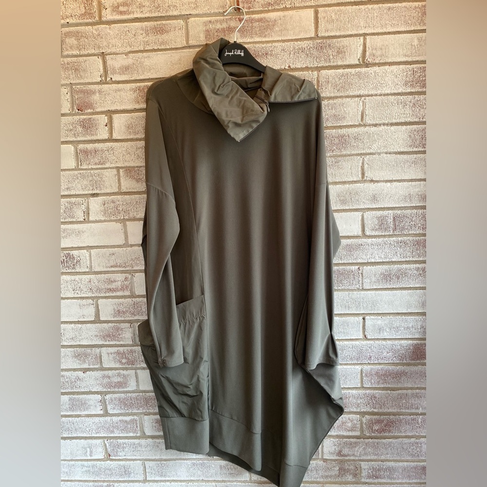 Joseph Ribkoff Avocado Dress Style 183449